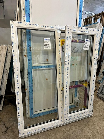 Окно пластиковое WHS 60 VEKA 1160х1000